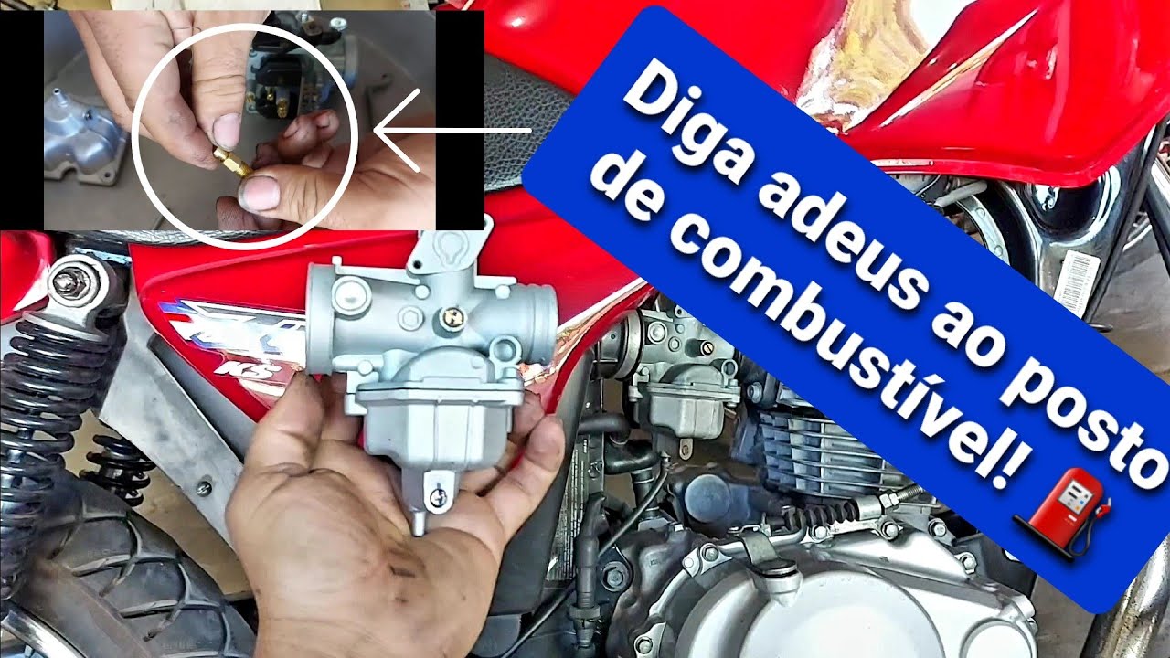 Moto gastando muita gasolina. Veja como resolver e diga 👋 adeus ao posto de combustível.