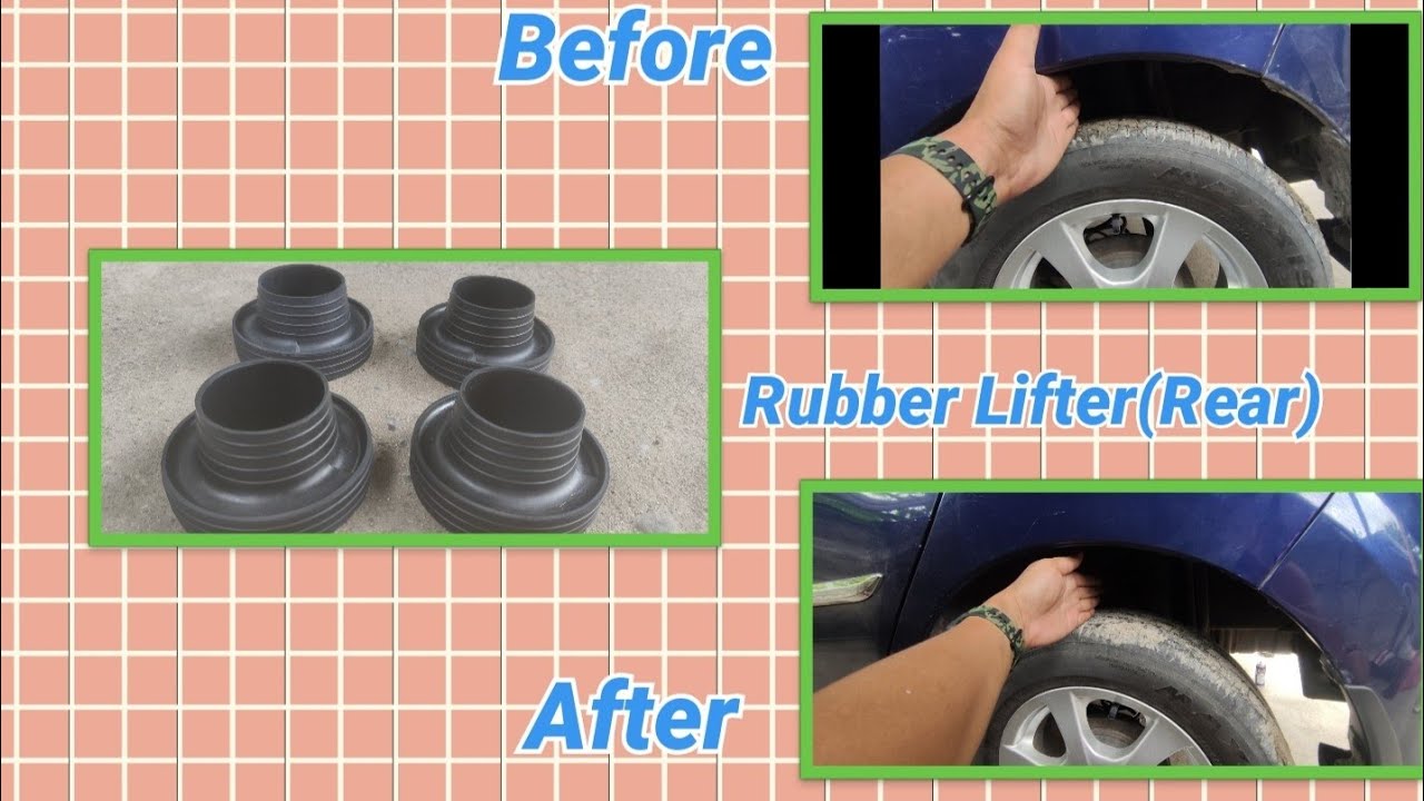 #toyotawigo |Rubber Lifter - Rear Part1| #diy