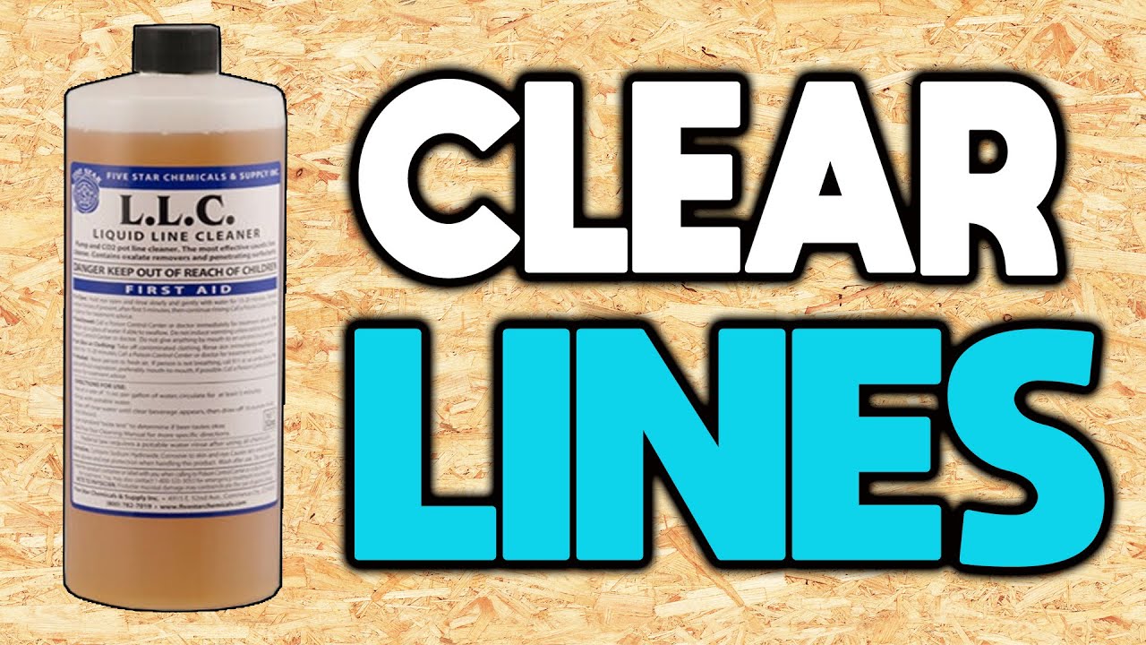HOW TO CLEAN KEGERATOR DRAFT BEER LINES (Caustic)