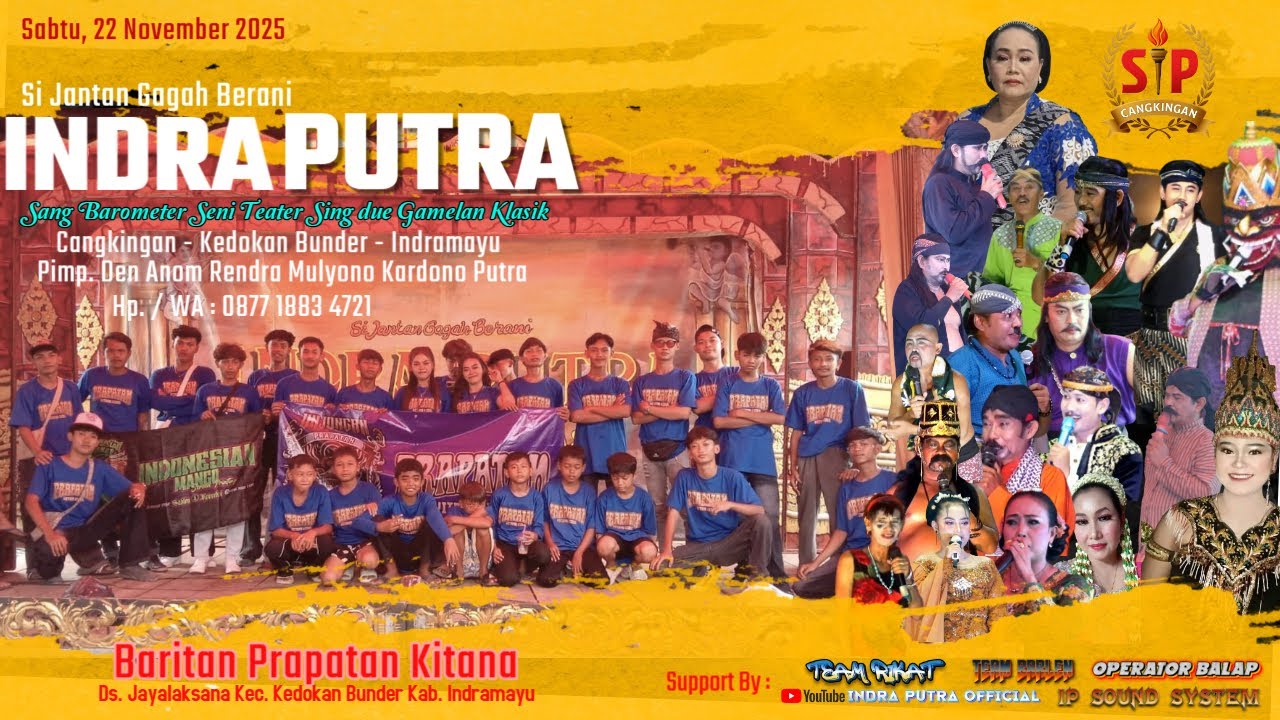 🔴 LIVE SANDIWARA INDRA PUTRA DALAM RANGKA UNJUNGAN PRAPATAN KITANA DESA JAYALAKSANA EDISI MALAM