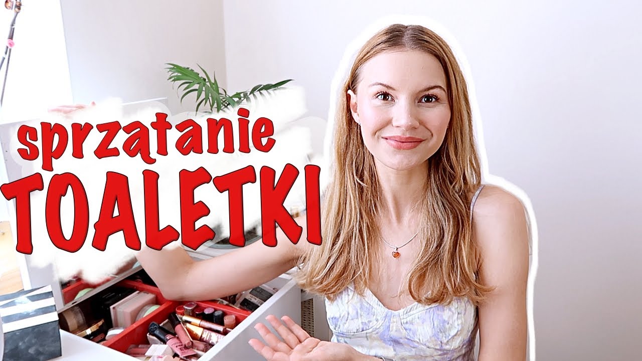 TOALETKA. Clean with me, sprzątamy podkłady, bazy, cienie itd.