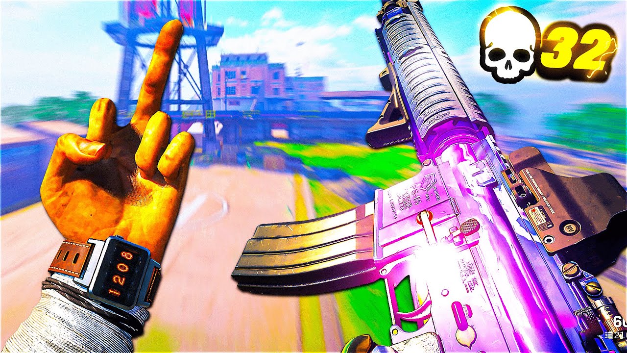 new NO RECOIL M4A1 in WARZONE 🤯(BEST M4A1 CLASS)