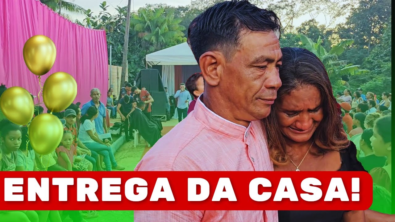 DONA MISCILENE N&Atilde;O RESISTE DE EMO&Ccedil;&Atilde;O! ENTREGA OFICIAL DA NOVA CASA!