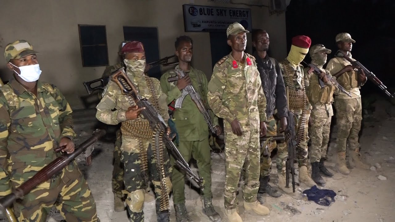 DEG-DEG: Ciidamado Badbaado Qaran oo Difaacyo ka sameystay Agagaarka Madaxtooyada Soomaaliya