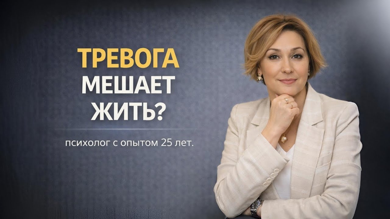КАК ИЗБАВИТЬСЯ ОТ ТРЕВОГИ?