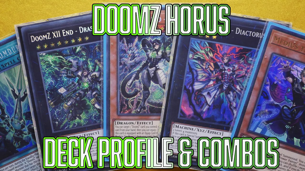 Yu-Gi-Oh! DOOMZ Horus Deck Profile and 1 CARD COMBOS!