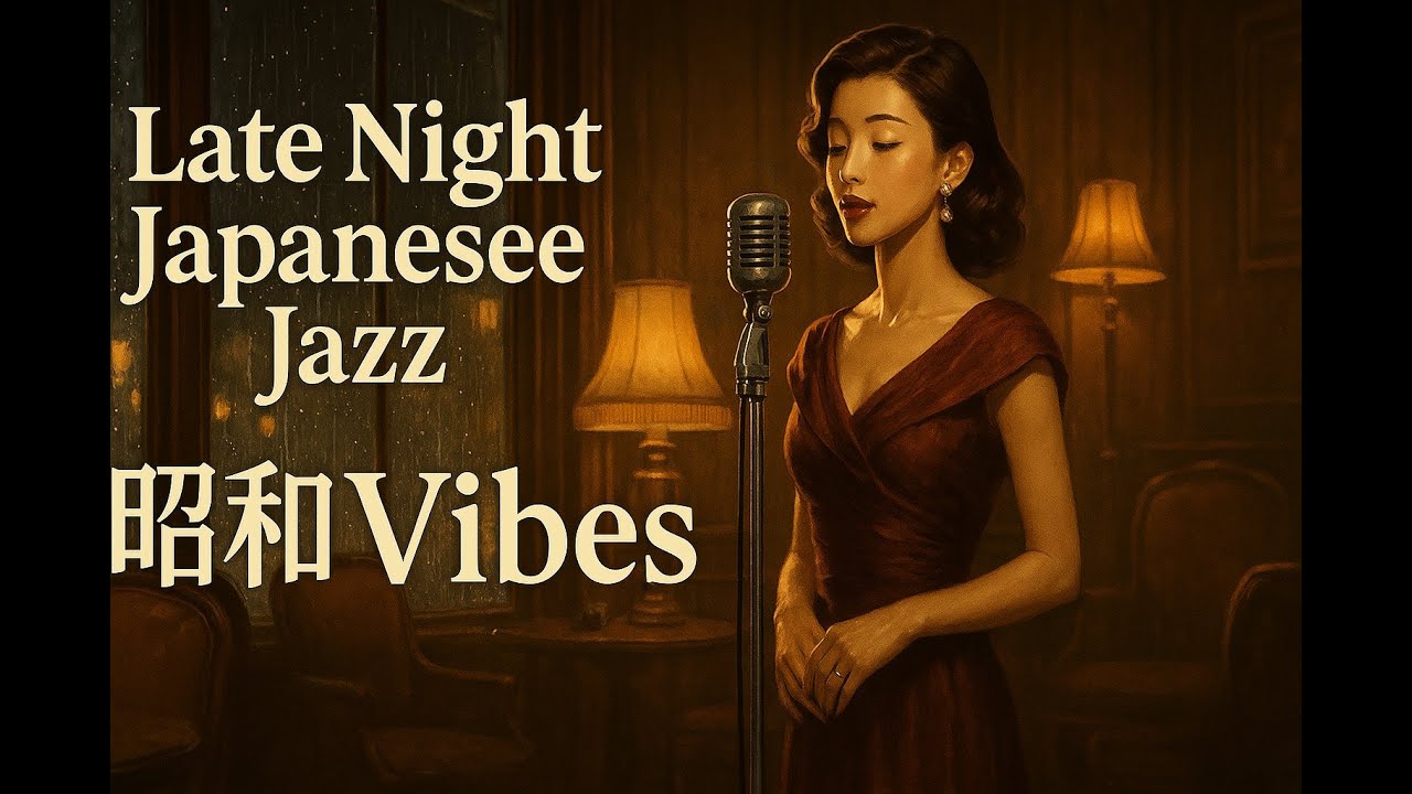 Late Night Japanese Jazz – Nostalgic Café Showa Vibes【懐かしい昭和】夜のレトロカフェで聴くジャズと歌声