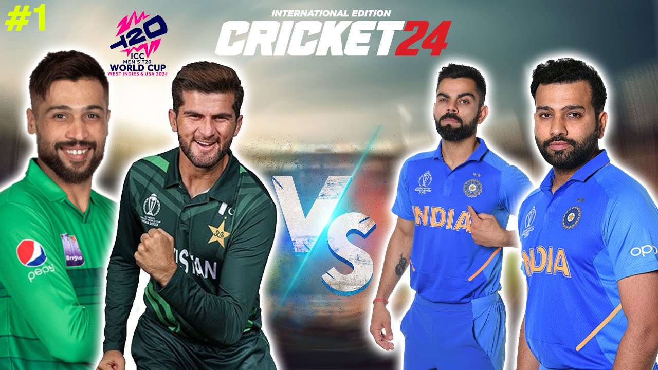 PAKISTAN vs INDIA | T20 World Cup 2024 | Kohli, Rohit vs Amir, Shaheen