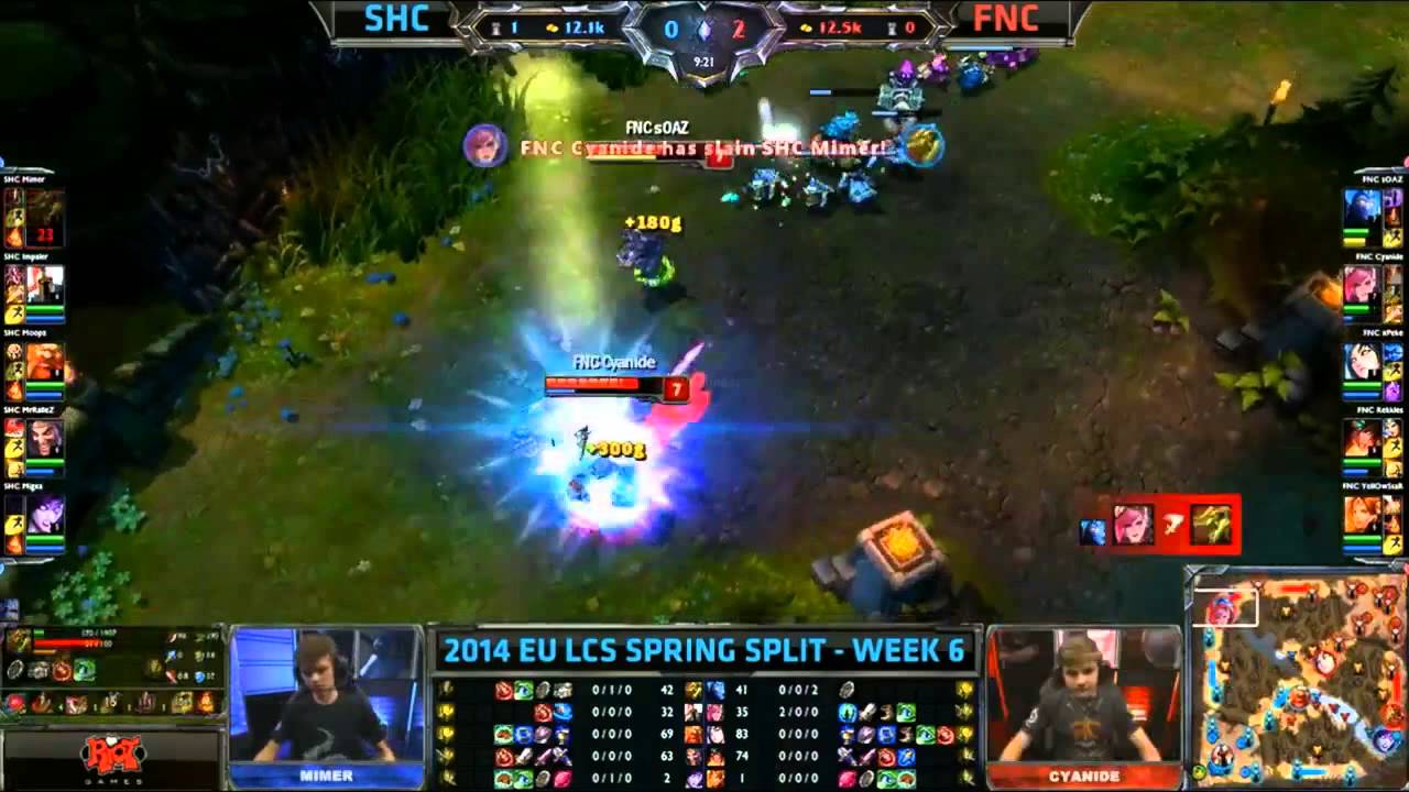 LCS 2014 wiosna (PL) Tydzień 6 - SHC vs Fnatic