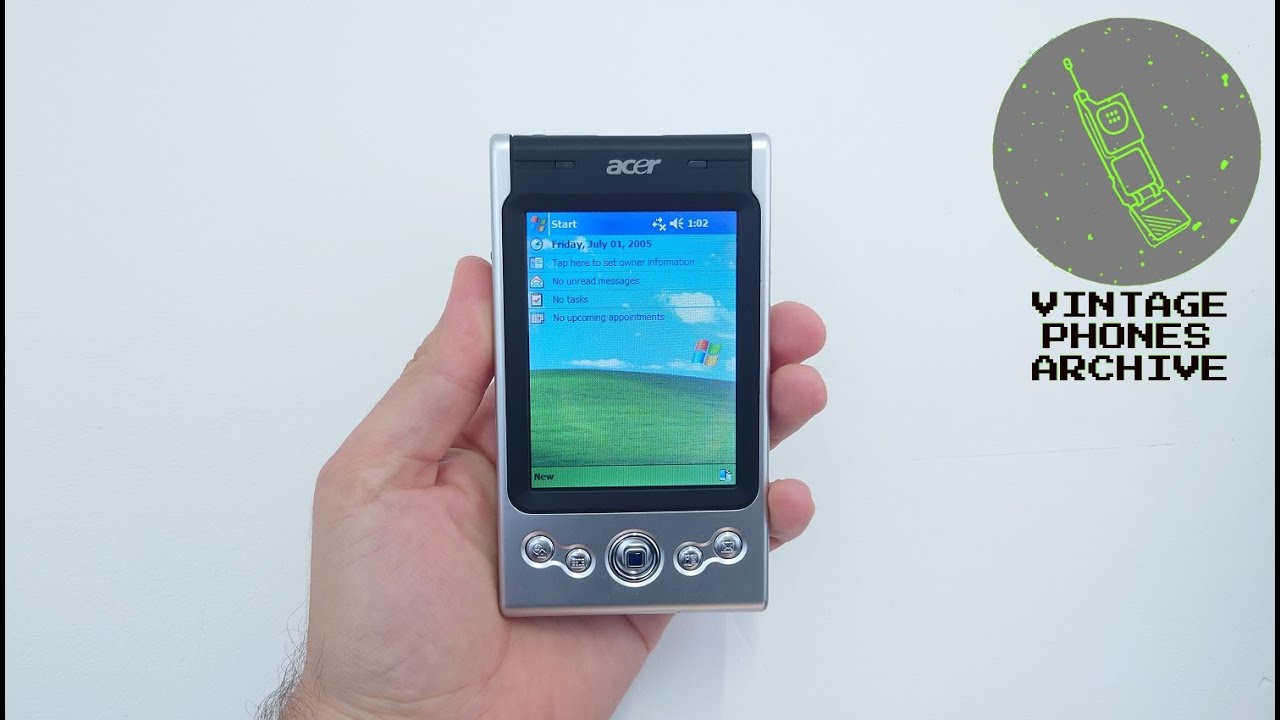 Acer N35 - Poket PC with built-in GPS - menu browse, ringtones, games, wallpapers