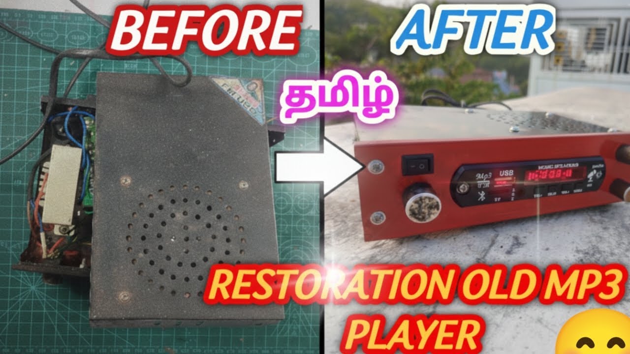 Old MP3 player Restoreation Tamil | Old bluetooth mp3 player restore tamil@simplysamuv2