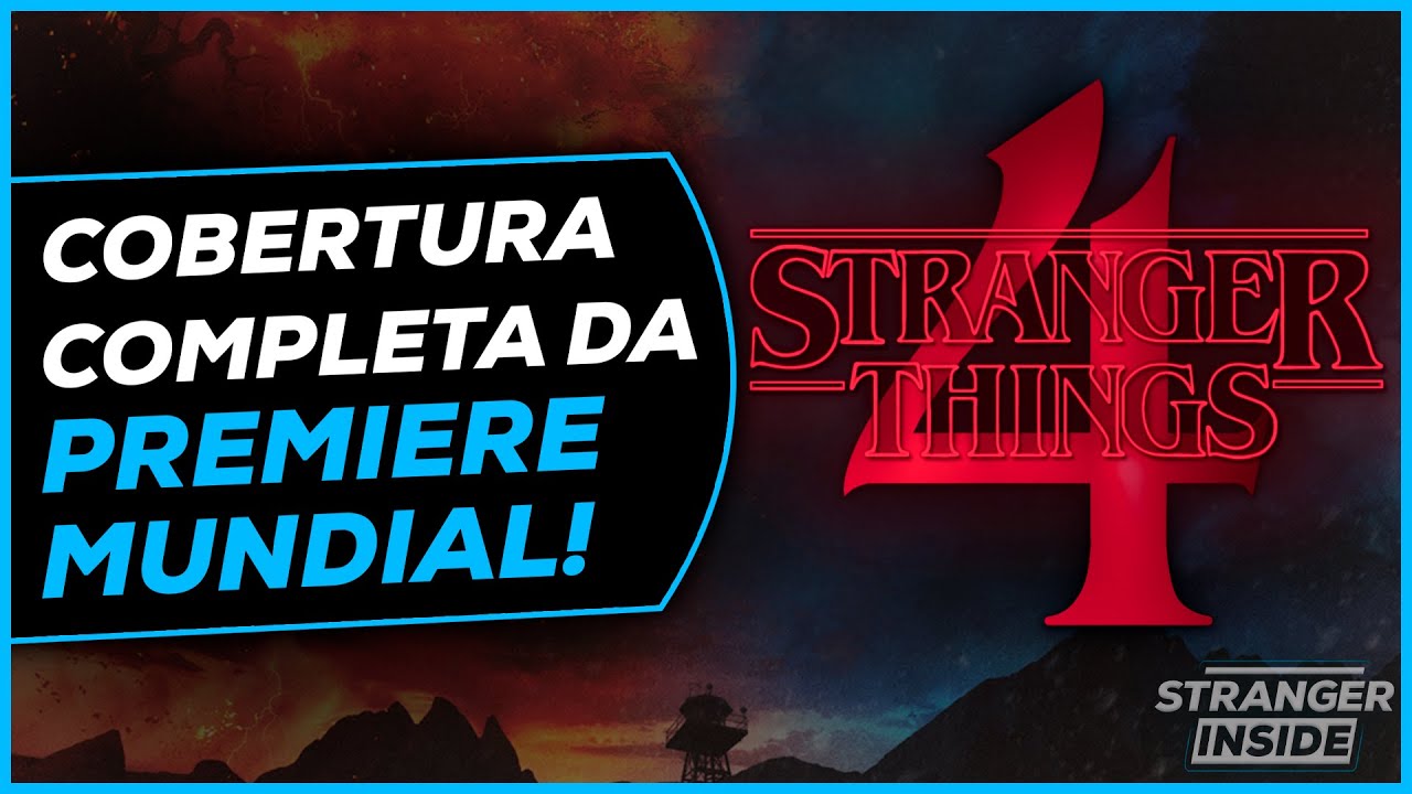 Stranger Things 4 | PREMIERE MUNDIAL - Cobertura COMPLETA! Entrevistas com O ELENCO e mais!