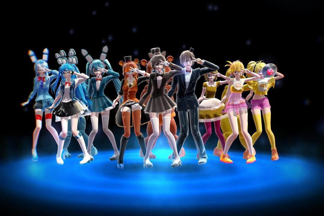 MMD FNAF Caramell Dansen [ Toy Animatronic`s]