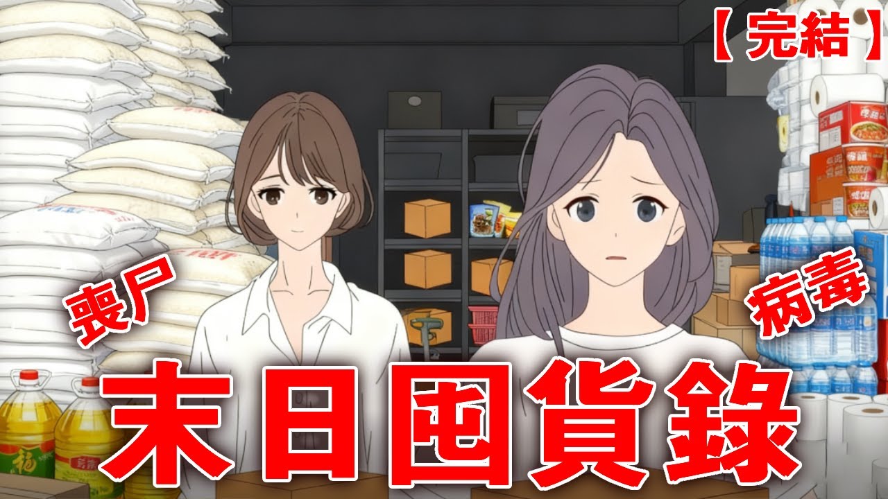 【完整版】《末日囤货录》我提前知道了M国研究室病毒泄露，和闺蜜提前开始囤物资！三天后丧尸瞬间爆发了！#末日 #末世 #睡前故事 #丧尸