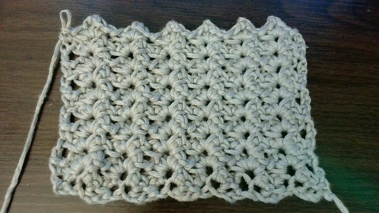 Left handed. The Spring Stitch. Beginner friendly.  #katrinascrochetworld #cloverhooks