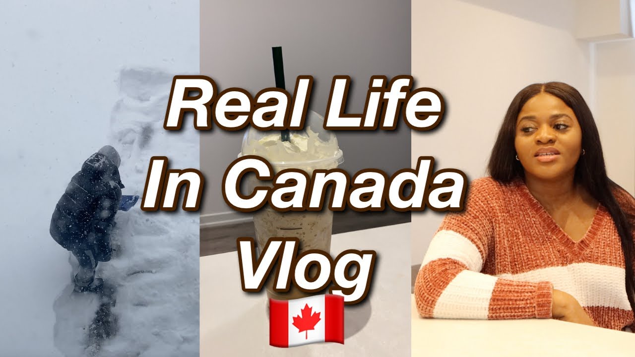 Days in My Life in Canada - Snow Storm, Doctor Visit, Nigerian Food&more! Living in Toronto, Ontario