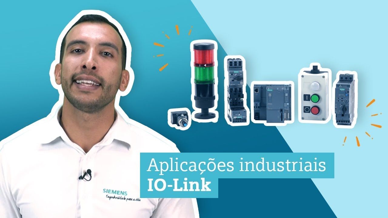 O que é pra que serve IO-Link? Suas aplicações na automação | Siemens