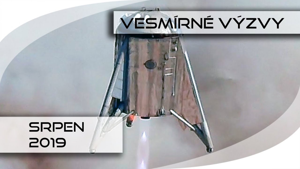 Vesmírné výzvy - Srpen 2019