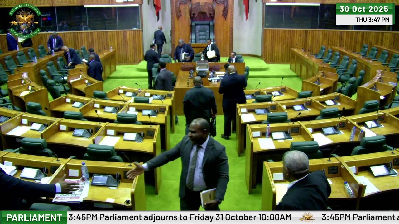 PARLIAMENT SITTING | 30th October, 2025