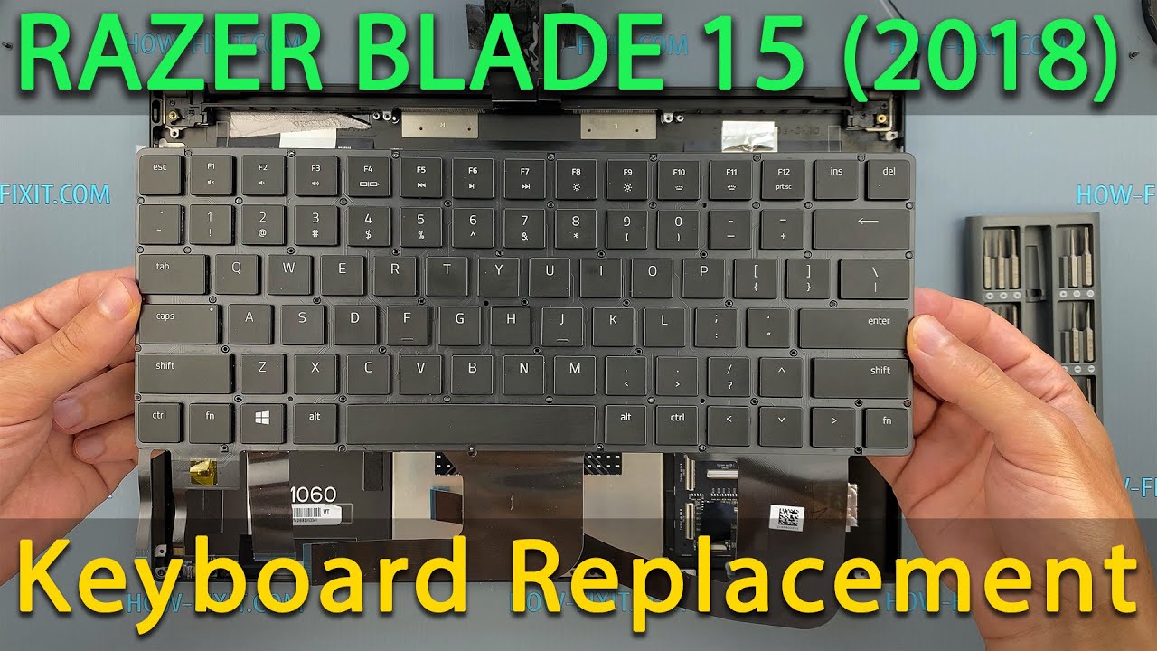 Razer Blade 15 Advanced 2018 Keyboard Replacement | Step‑by‑Step DIY Guide