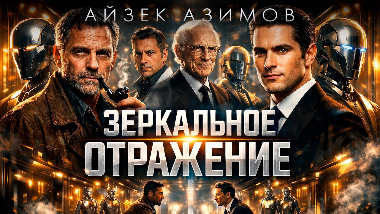 Айзек Азимов - ЗЕРКАЛЬНОЕ ОТРАЖЕНИЕ | Аудиокнига (Рассказ) | Фантастика | Книга в Ухе
