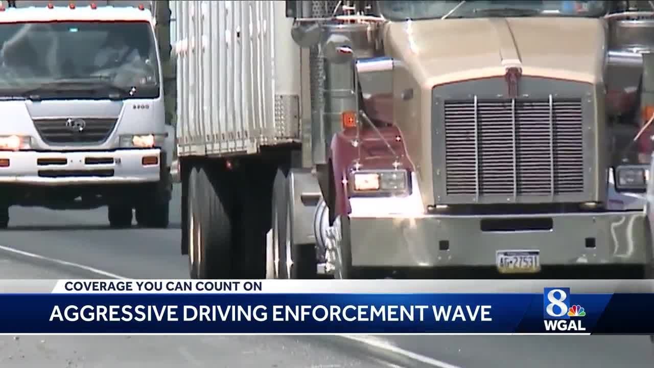 Police crack down on aggressive driving