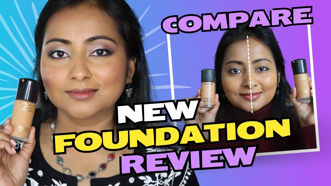 MAC Studio Radiance Serum Foundation | NC44 | Review, Wear Test, Comparison with MAC Studio Fix