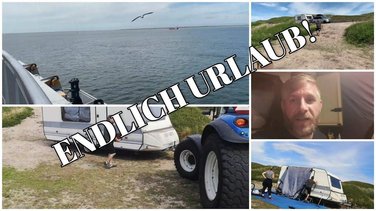Texel Camping Vlog Teil 2 - Endlich Urlaub!