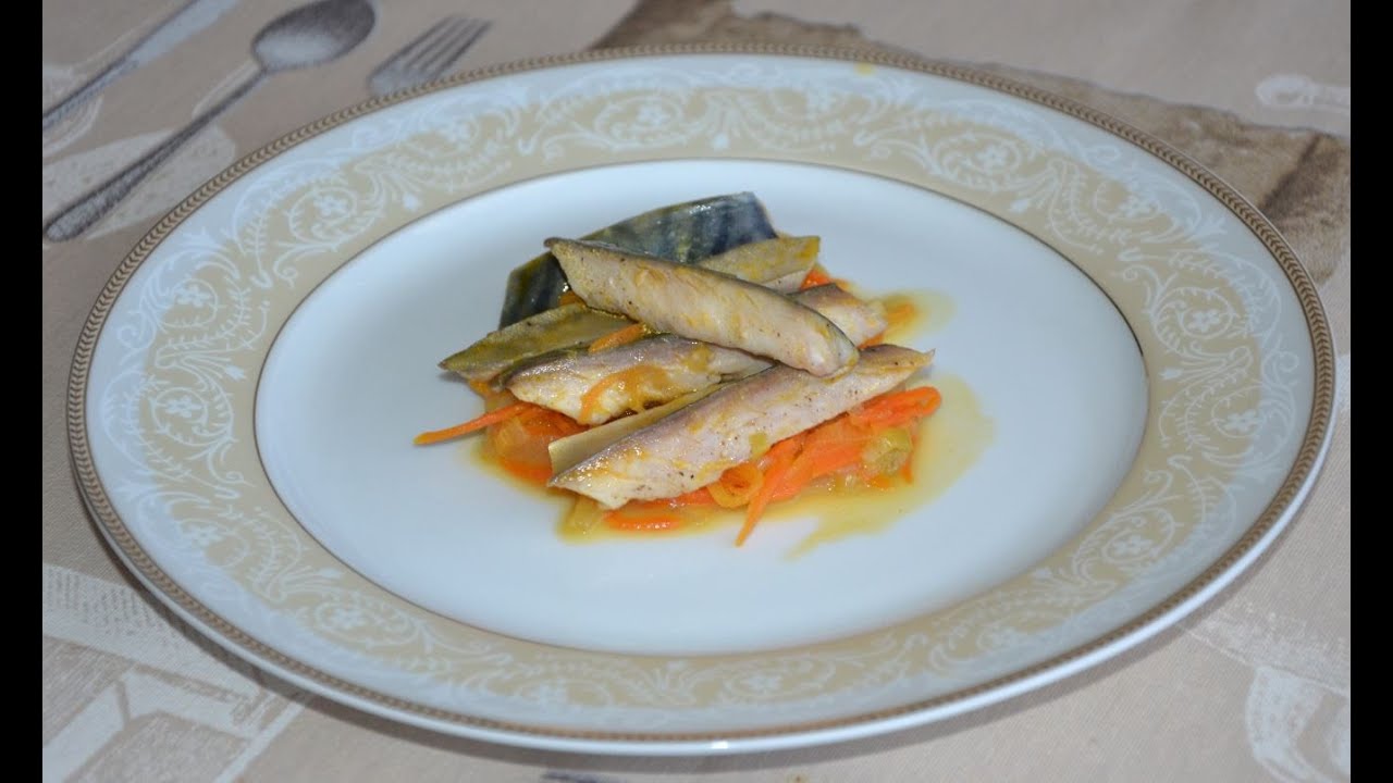 Caballa en escabeche de cítricos