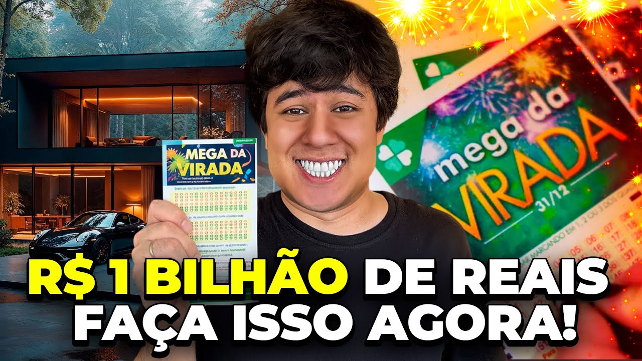 UM BILHÃO DE REAIS DA MEGA DA VIRADA! COMO INVESTIR O PRÊMIO DE FORMA INTELIGENTE!