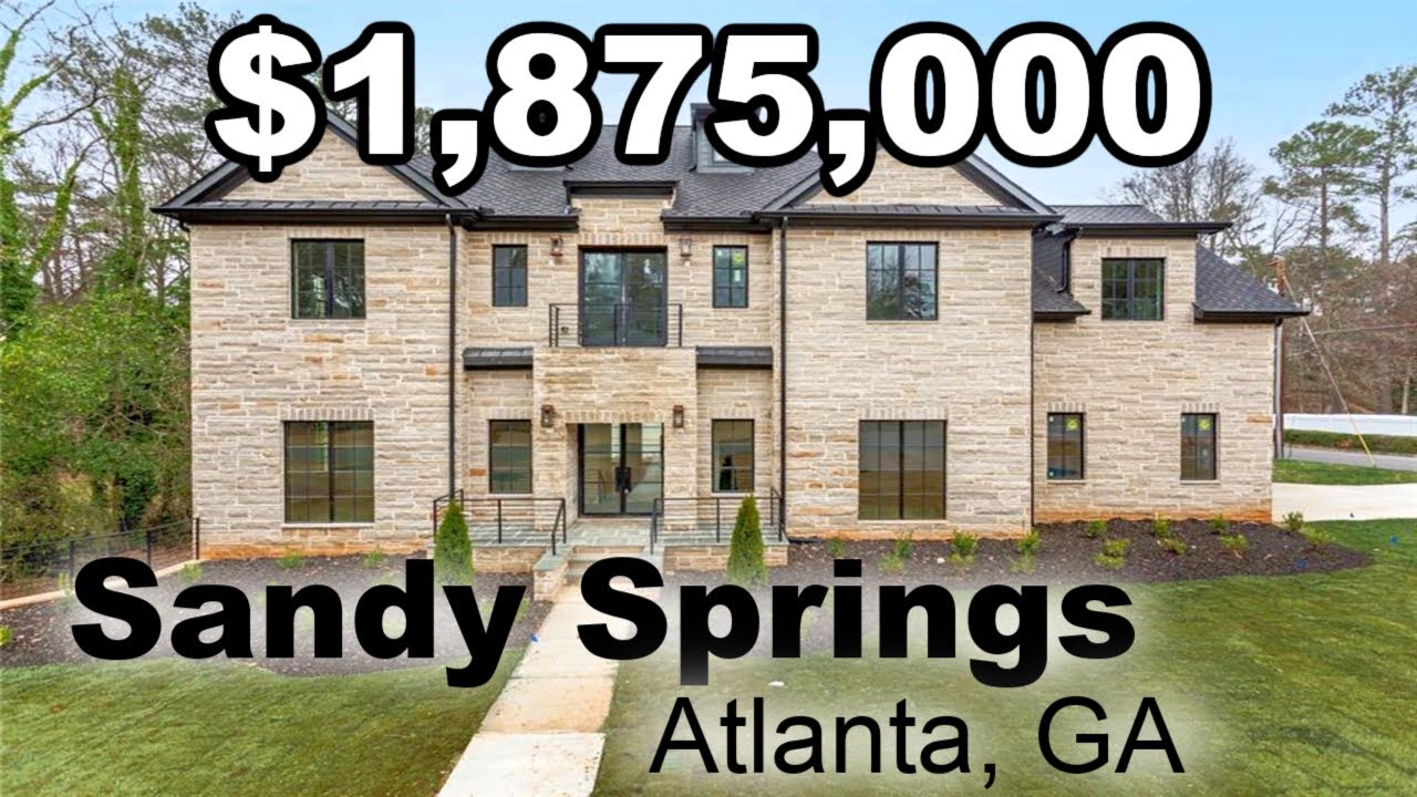 Sandy Springs New Construction | Sandy Springs Georgia | Atlanta Real Estate | Atlanta Homes