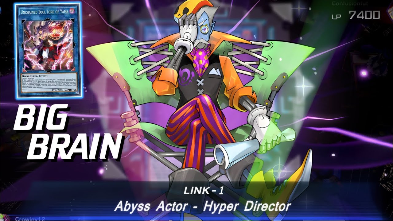 THE 11HEAD DECK! Abyss Actor Unchained. If You Can't Think, Don't Play it! [Yu-Gi-Oh! Master Duel]