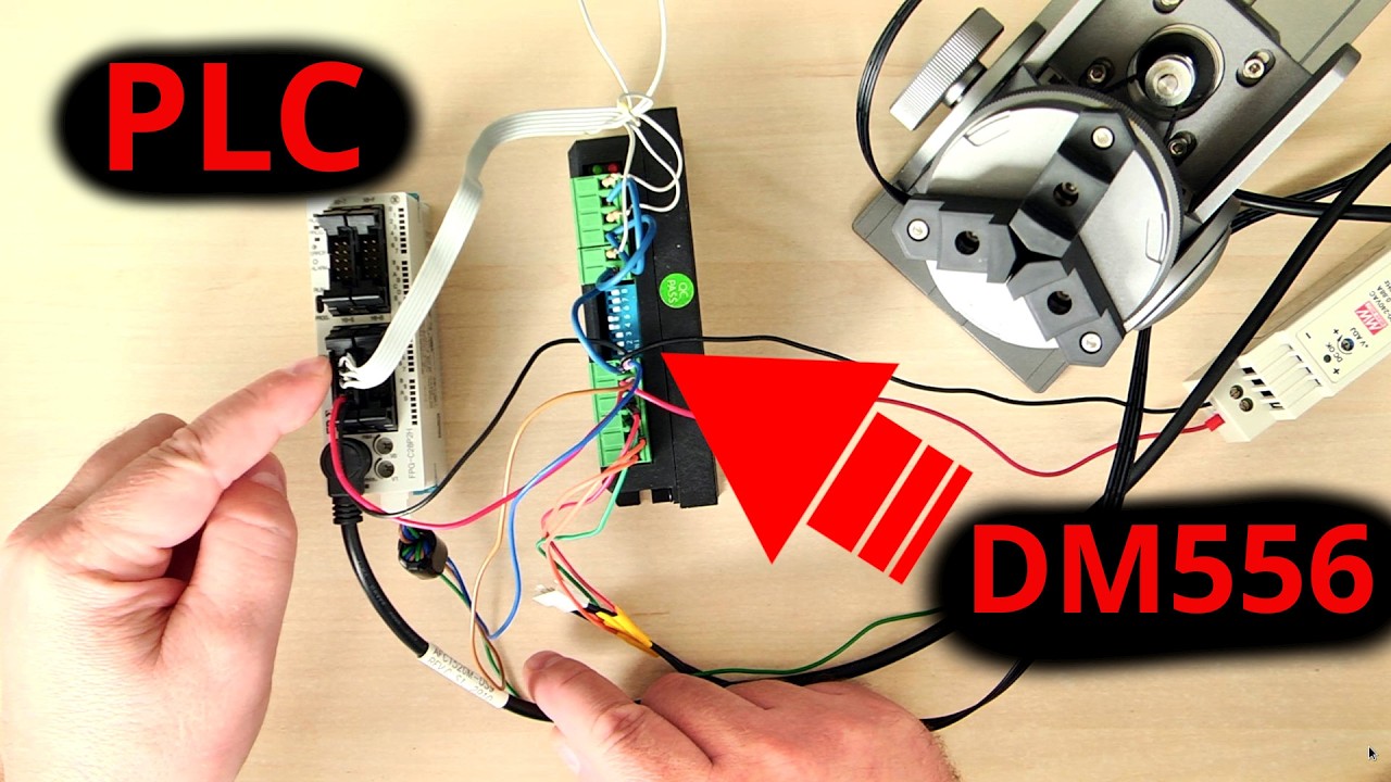 How to Control a Stepper Motor with Industrial PLC | Panasonic Sigma + DM556 Full Guide