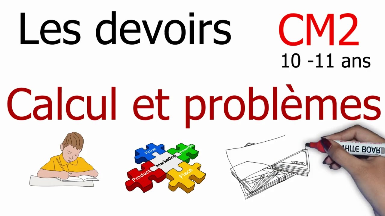 Les devoirs CM2 - Calcul et Problèmes Q1-10