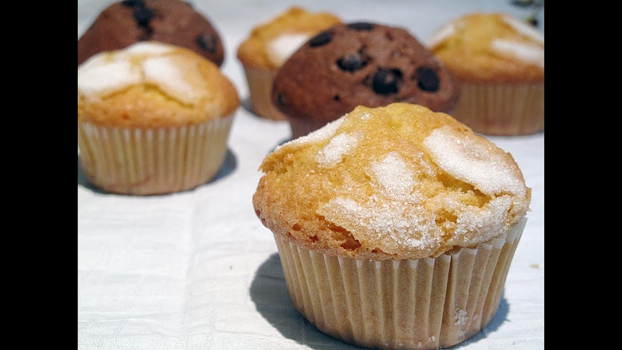Como hacer Magdalenas Caseras como las de pasteleria