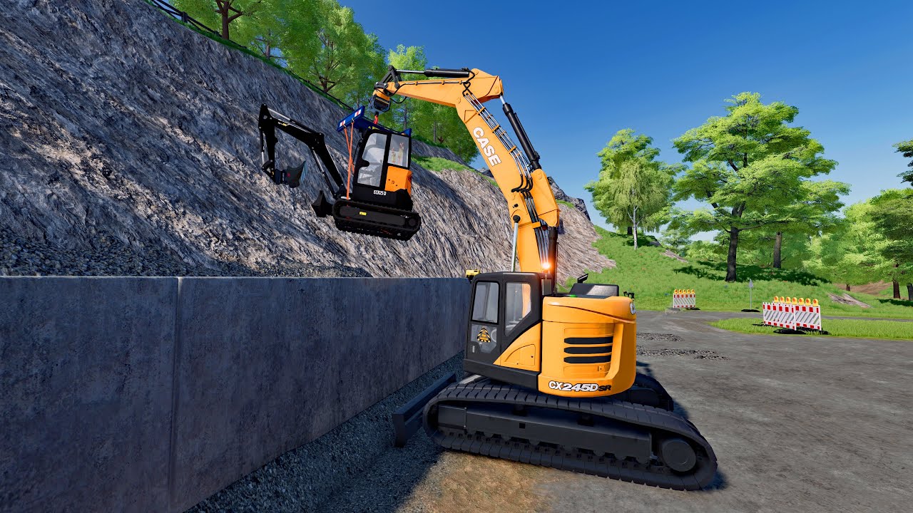 FS22 - Карта Бьорнхольм 011🌲🫐 - Лесное хозяйство, сельское хозяйство и строительство - 4K