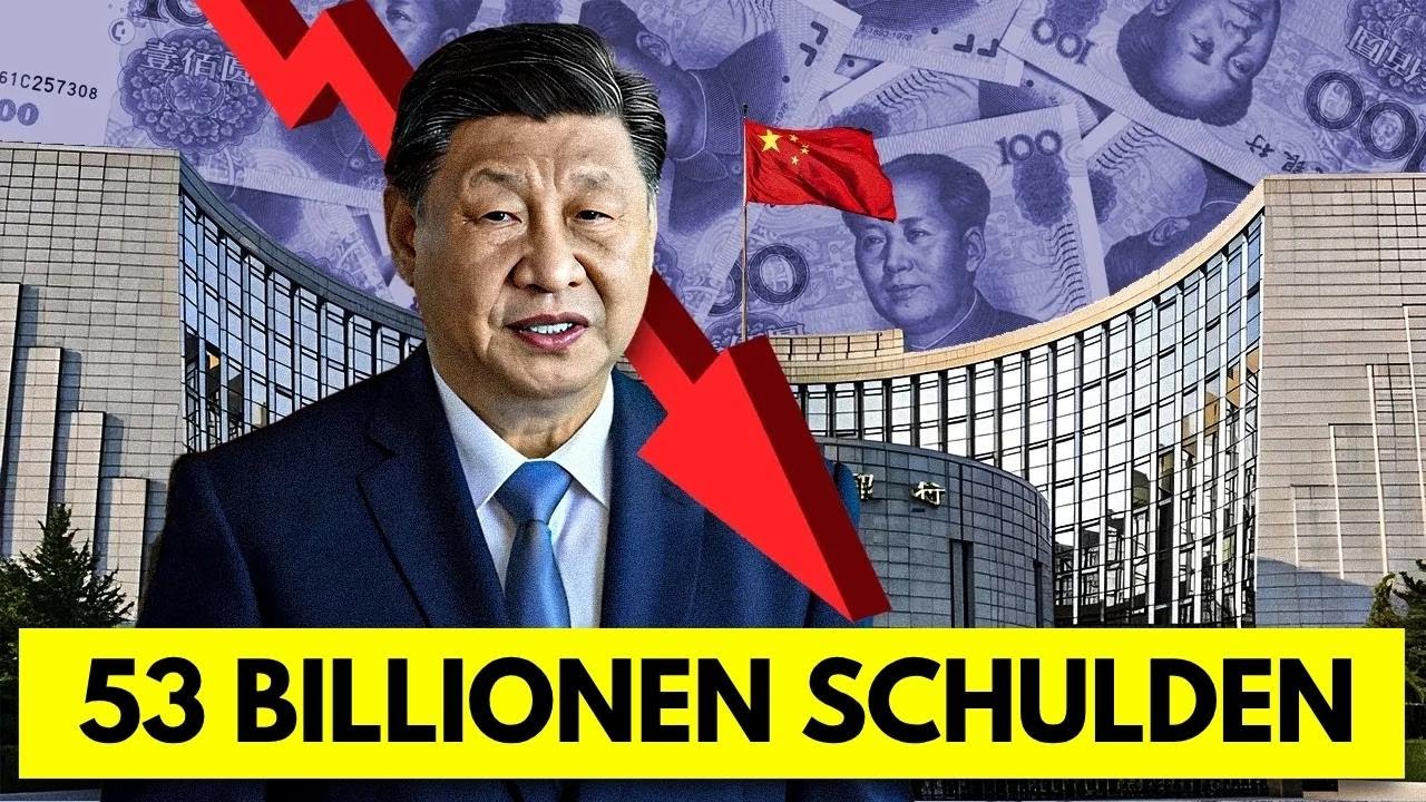 Chinas 53 Billionen Dollar Kollaps &ndash; Schuldenkrise bedroht Wirtschaft!