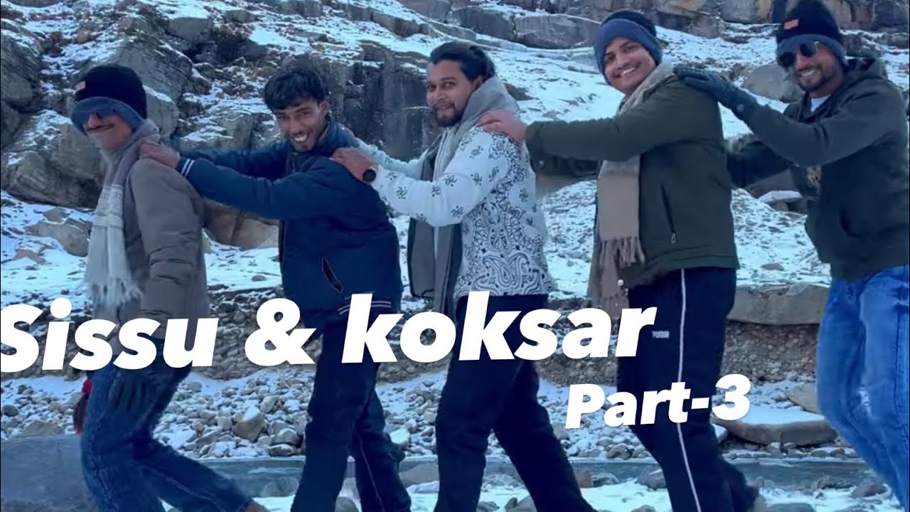 आज मै गया SISSU & KOKSAR (PART-3)#rohitans216 #sissuvalley #ataltunnel #newvlog || Rohit_savita01