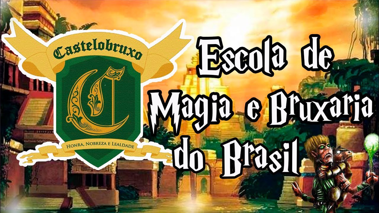 CASTELOBRUXO a Escola de Magia e Bruxaria do Brasil ⚡