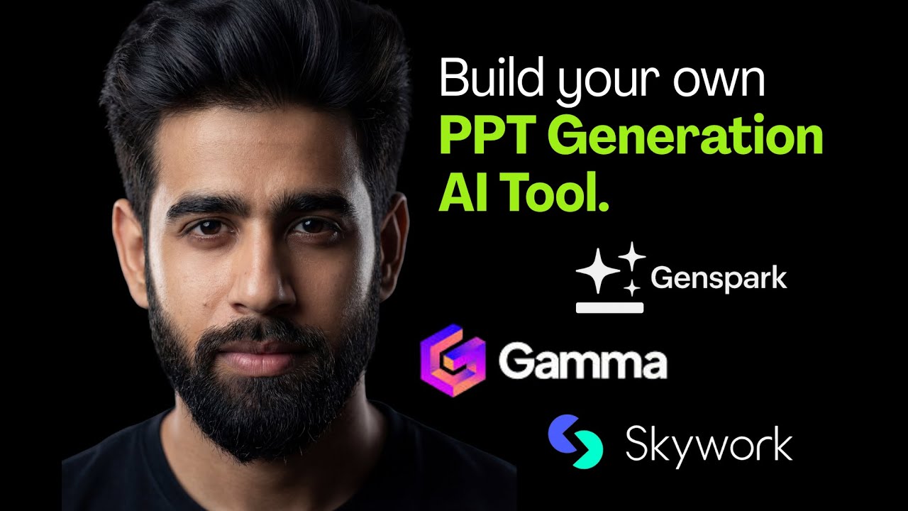 Создайте инструмент для генерации презентаций PowerPoint с помощью ИИ, подобный Gamma, Genspark и...