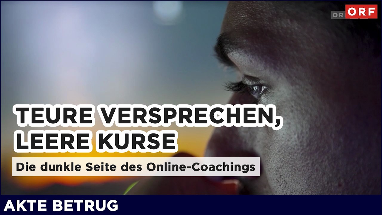 Teure Versprechen, leere Kurse: Die dunkle Seite des Online-Coachings | Akte Betrug 30.01.2026