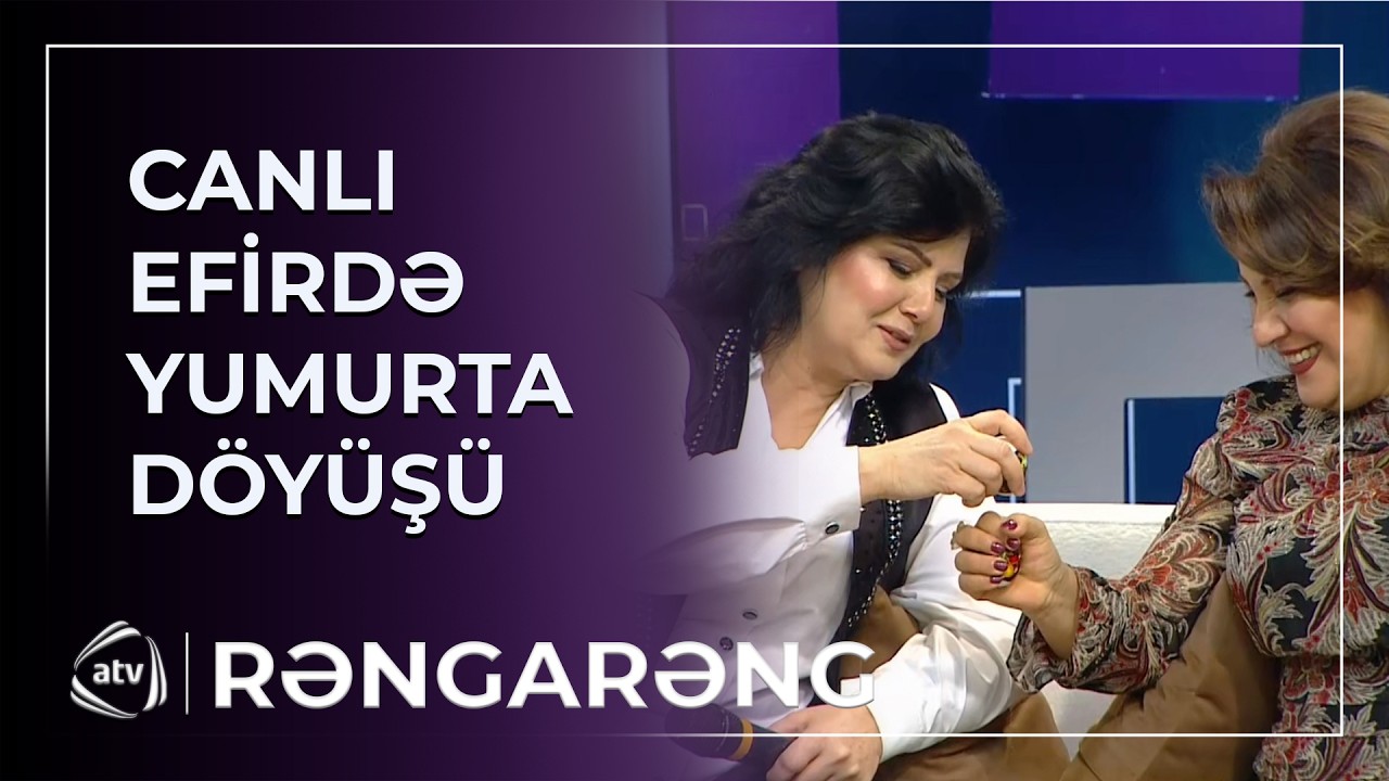 Sənətçilər yumurta döyüşdürdülər - Uduzan İFTAR SÜFRƏSİ AÇACAQ / Rəngarəng