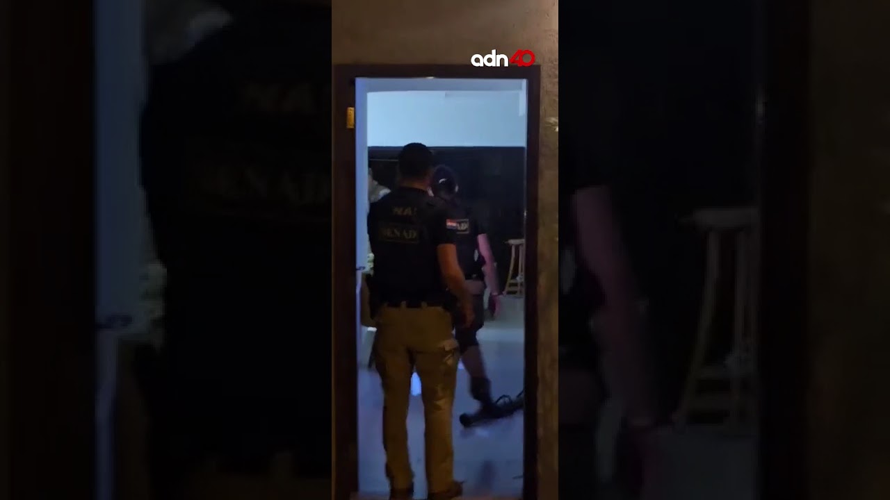 El momento de la detenci&oacute;n de Hern&aacute;n Berm&uacute;dez Requena