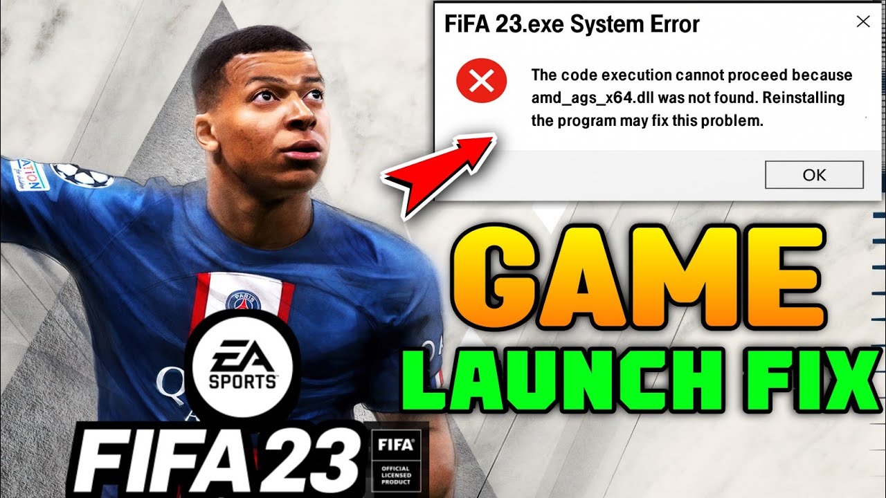 Как легко исправить ошибку amd_ags_x64.dll в FIFA 23 | 100% рабочее решение 2025