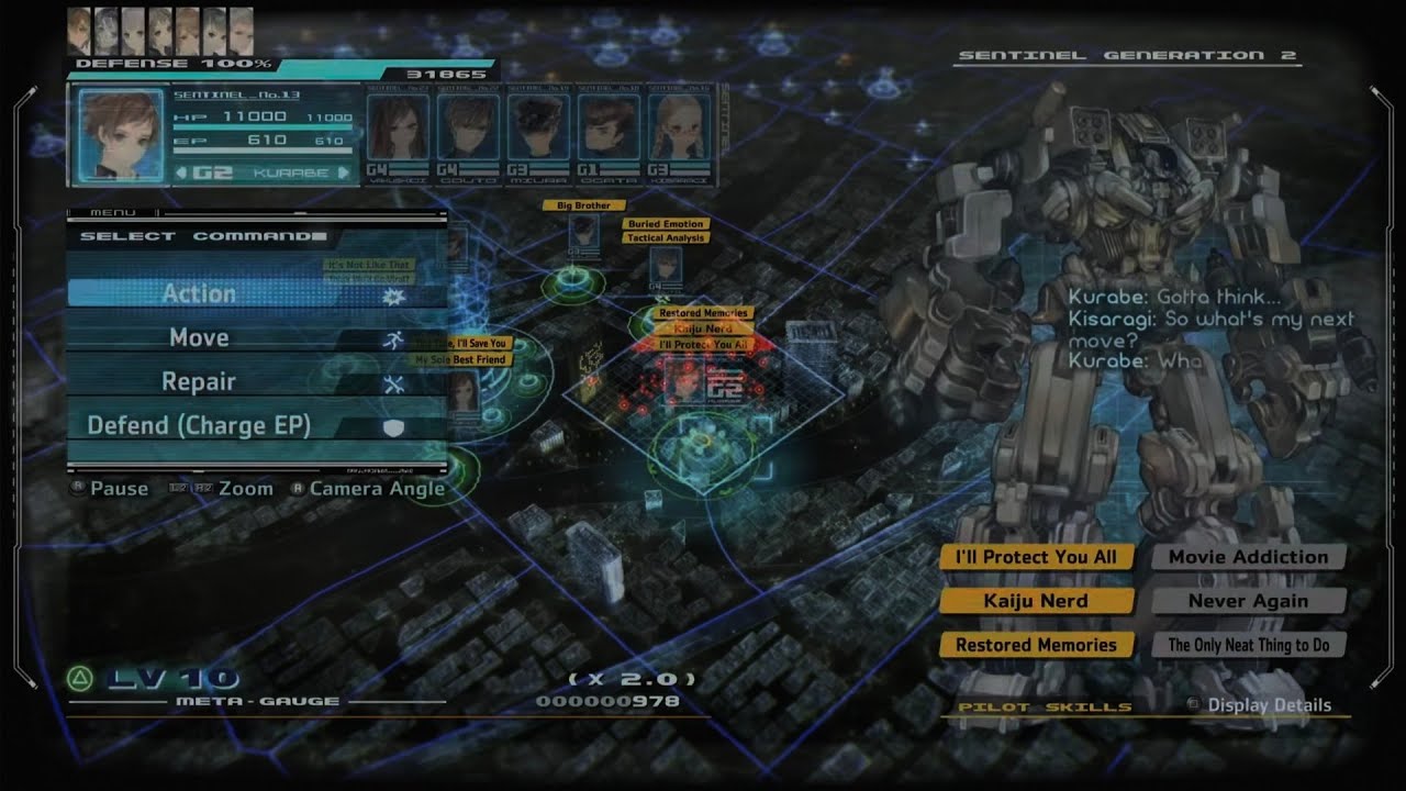 13 Sentinels: Aegis Rim - Area 03, Wave 10: Hi-Quad EX Boss