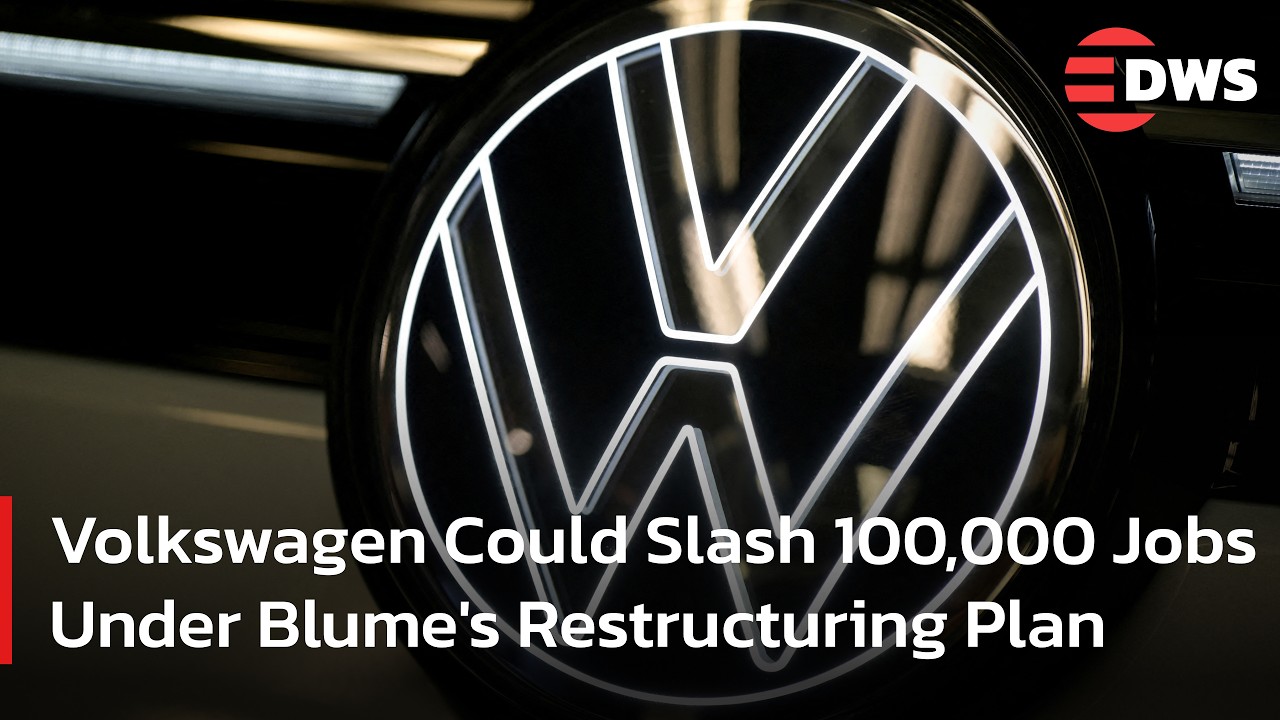 Volkswagen может сократить 100 000 рабочих мест в рамках плана реструктуризации Блуме | DWS News ...