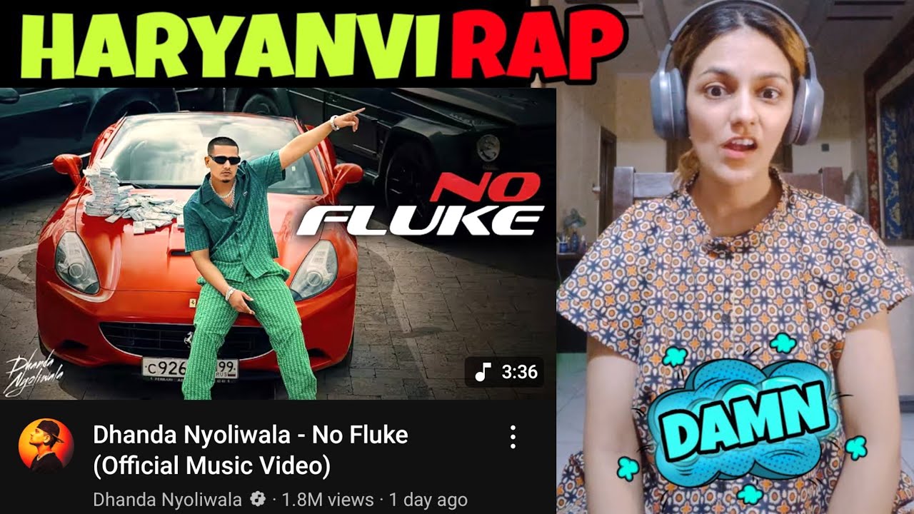 Dhanda Nyoliwala - No Fluke - REACTION | Latest Haryanvi Song 2025 #dammitreacts #dhandanyoliwala