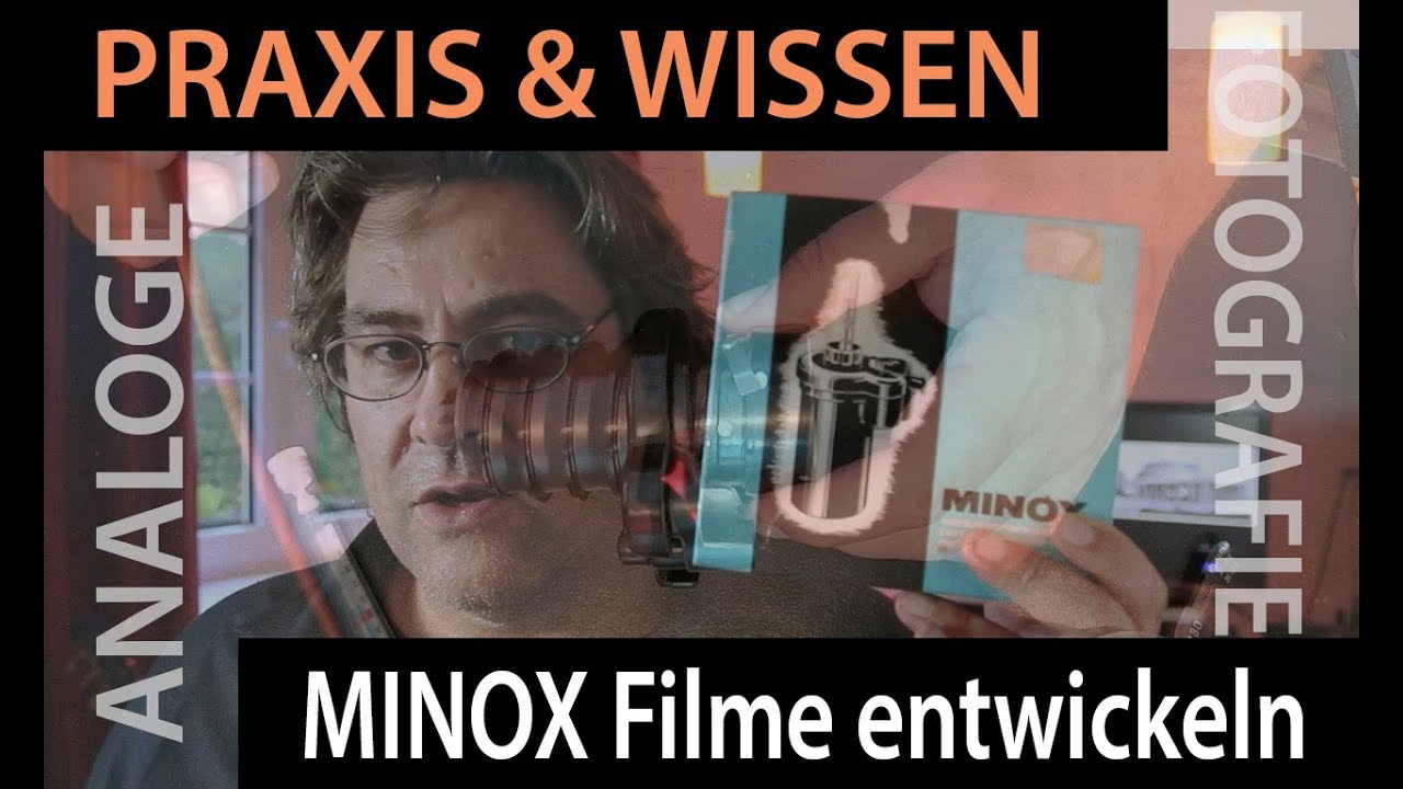 📷  Analoge Fotografie: Minox Filme entwickeln