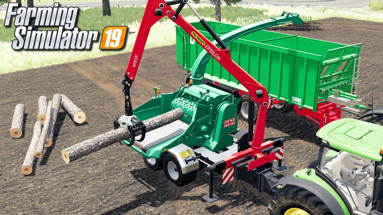 Produkcja zrębków drzewnych - Farming Simulator 19 | #54