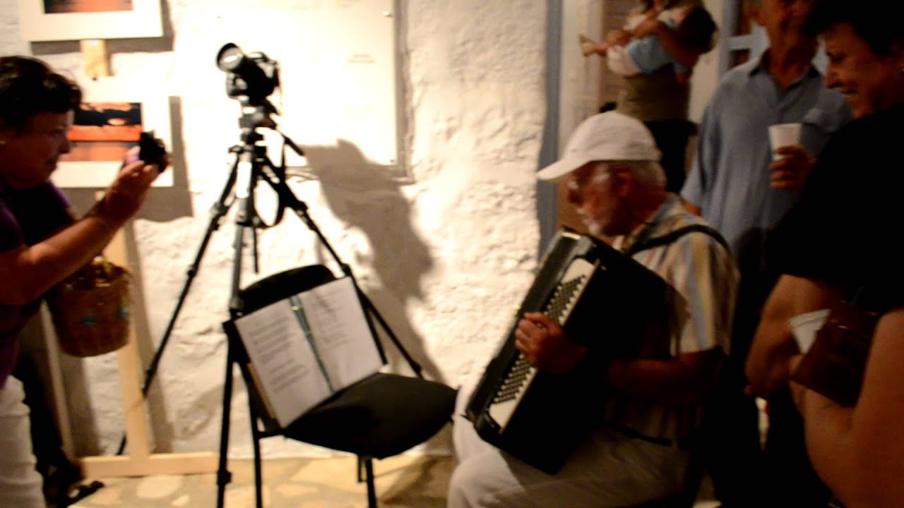 Jiannis Paschalides photo exhibhition_Nikolaidis Mansion Chora Patmos,Music Jiannis Virvilis